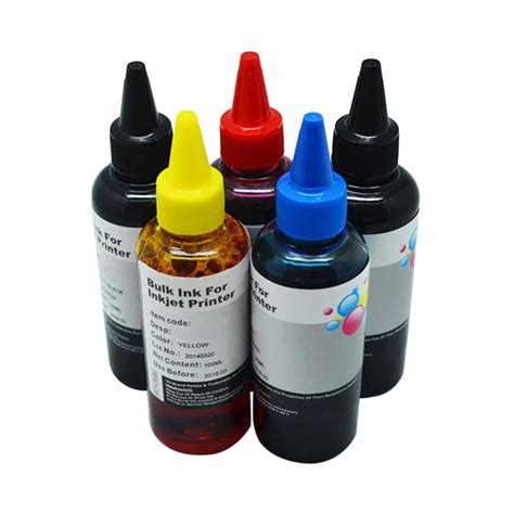 5x100ml For CANON Refillable Ink Cartridges PGI150 250 450 550 750 850 ...