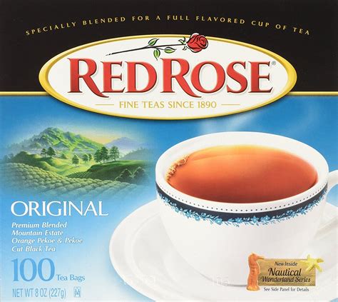 Red Rose Original Black Tea - 100 Count (6-Pack) * Check out this great product. (This is an ...