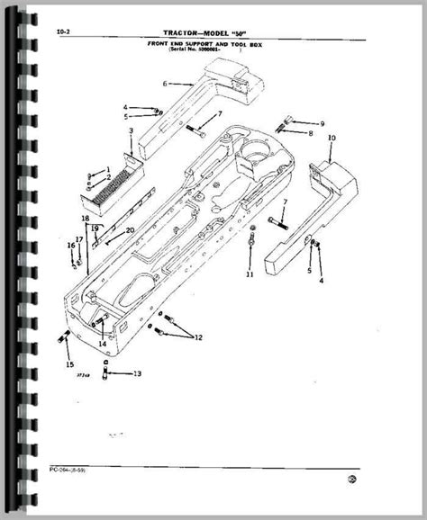 John Deere 50 Tractor Parts Manual