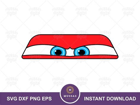 Printable Lightning Mcqueen Eyes - Free Printable Templates