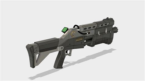 Free 3D file FortNite Battle Royale // Tactical Shotgun 👽・3D printing design to download・Cults