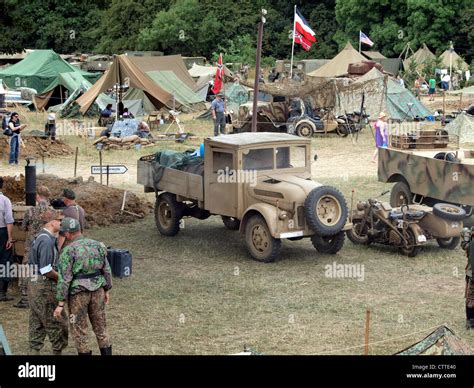 German base camp Stock Photo - Alamy