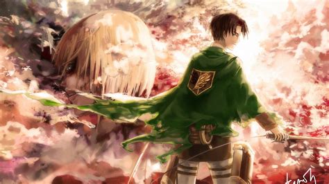 Download Levi Ackerman Anime Attack On Titan HD Wallpaper