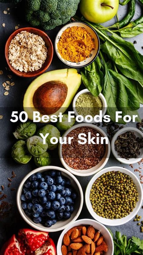 50 Best Foods For Your Skin | Healthy recipes, Healthy snacks, Plant ...