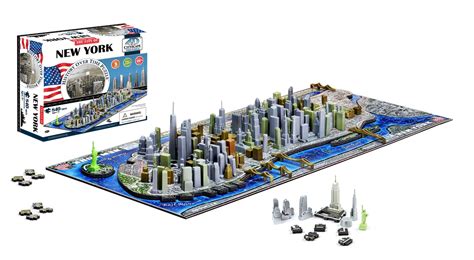 4D Cityscape NEW YORK Time Puzzle | 4D Puzzle | 4D Cityscape