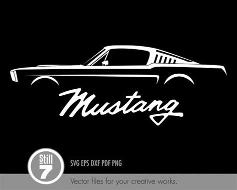 Mustang Outline