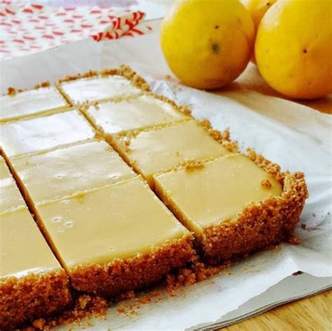 Creamy Lemon Squares | worldofcooking.net