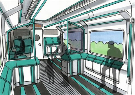 Seymourpowell and Angel Trains Unveil post-Covid Railway Carriage Concept