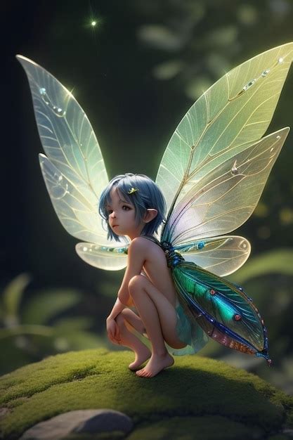 Premium AI Image | fairy pixie tinkerbell faerie fairies