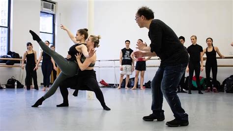 Rick Tjia teaching at Steps on Broadway. Photo courtesy of Steps. - Dance Informa Magazine