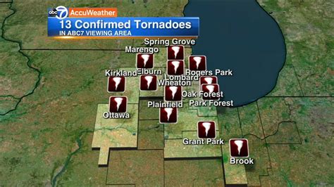 Illinois tornado: Tornadoes confirmed in Chicago, Villa Park, Lombard, Wheaton, Oak Forest ...