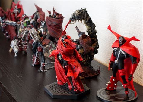 GEEK DIY BAM!: MCFARLANE SPAWN ACTION FIGURES COLLECTION DISPLAY DIY ...