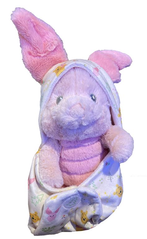 Disney Babies in Hooded Pouch Plush - Piglet - 10"