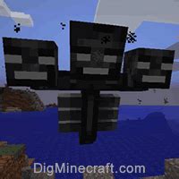 Wither Boss in Minecraft