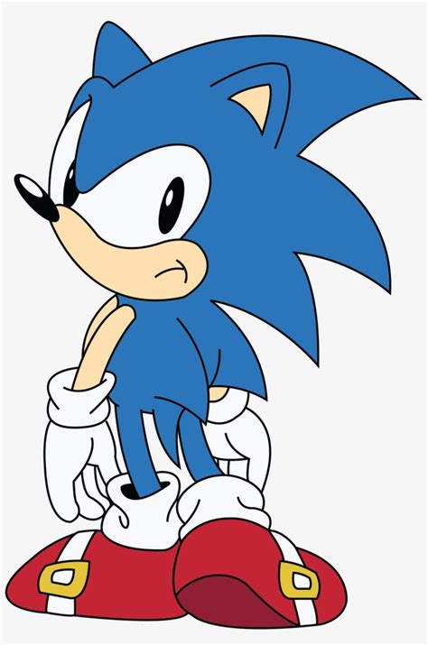 Ogcien3 - Classic Sonic Official Art Transparent PNG - 1221x1784 - Free ...