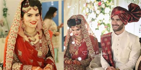 Feroze Khan's Wedding Pictures Are Finally Out and the Couple Looks “ MASHA’ALLAH”!