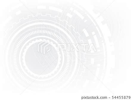 technology abstract circle vector background - Stock Illustration [54455879] - PIXTA
