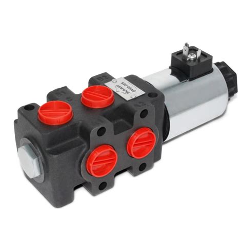 Hydraulic Solenoid Selector/Diverter Valve, 24 GPM, 12v DC