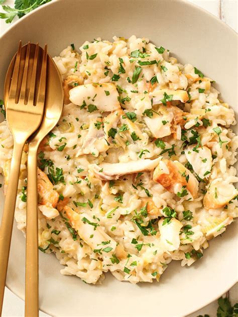 Smoked Haddock & Leek Risotto - Knife and Soul