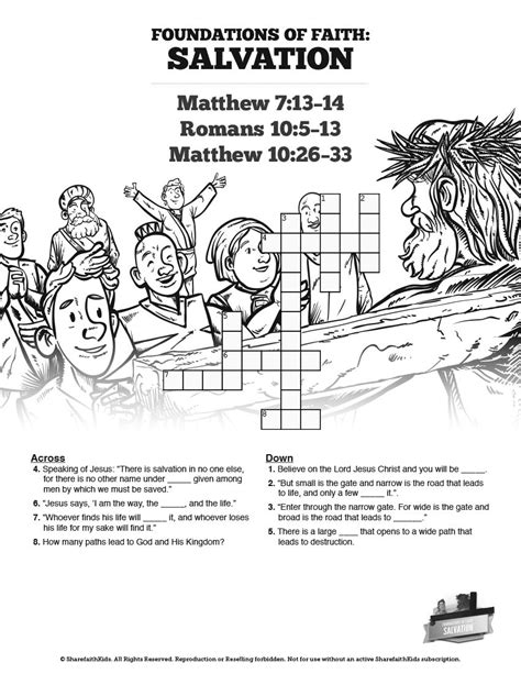 Page not found - ShareFaith Media | Sunday school activities, Sunday school crossword, Sunday ...