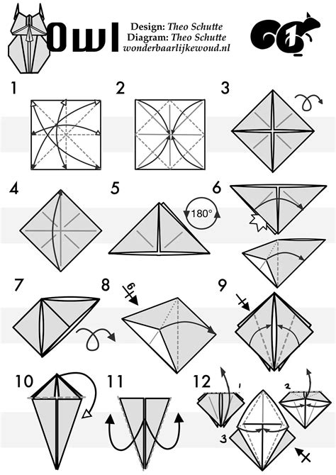 How to Fold an Origami Owl