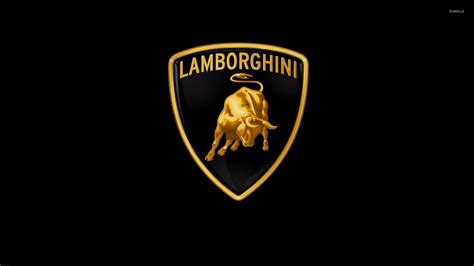 Golden Lamborghini logo wallpaper - Car wallpapers - #53750