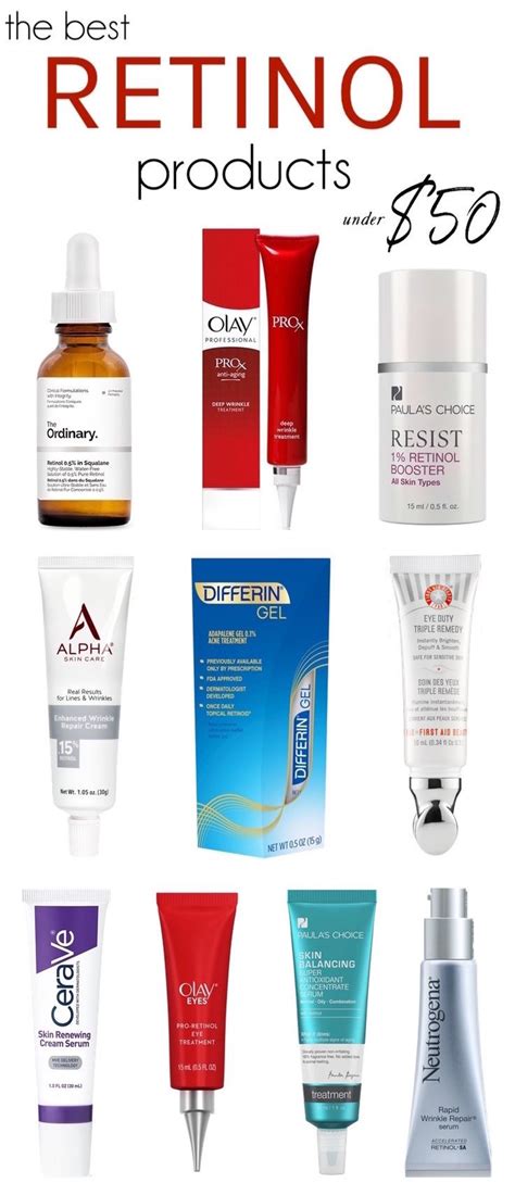 The Best Retinol Treatments: Drugstore To High-End | Retinol moisturizer, Retinol, Anti aging ...