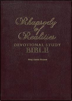 RHAPSODY OF REALITIES DEVOTIONAL STUDY BIBLE (KING JAMES VERSION ...