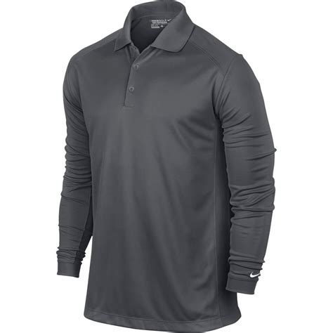 Nike-Victory-Long-Sleeve-Mens-Golf-Polo-Shirt-2015