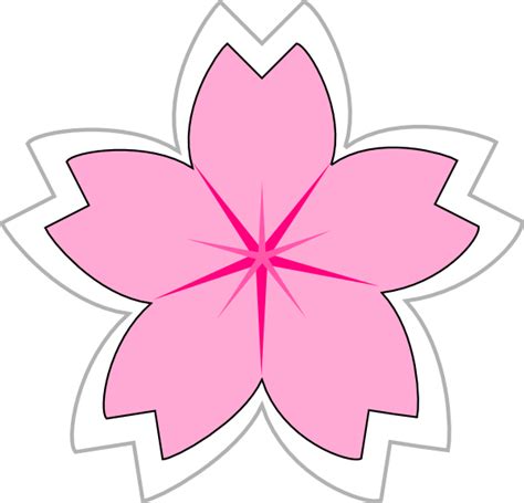 Sakura Symbol Clip Art at Clker.com - vector clip art online, royalty ...