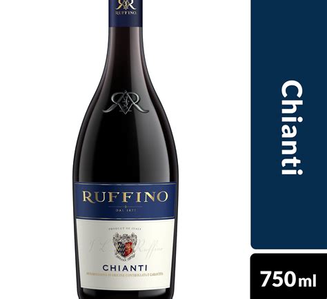 Ruffino Chianti DOCG, Italian Red Wine, 750 mL Bottle - Walmart.com - Walmart.com