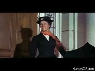 Mary Poppins Flying Away on Make a GIF