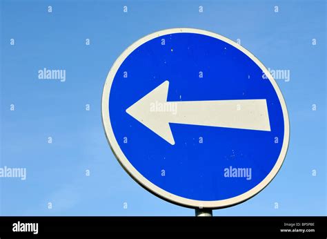 Keep left road sign hi-res stock photography and images - Alamy