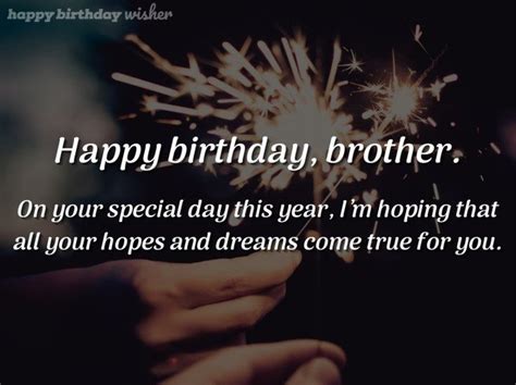 105 Awesome Birthday Wishes for Your Brother (Funny, Serious, Touching ...