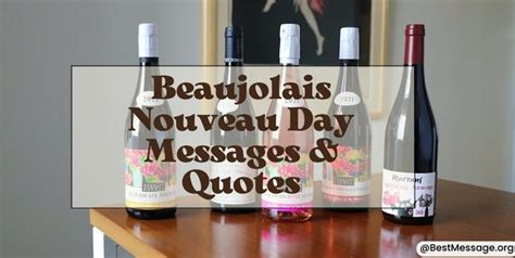 Beaujolais Nouveau Day Wishes, Messages, Quotes