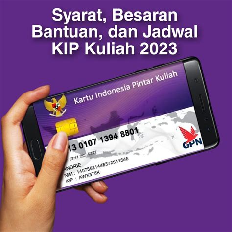 Syarat, Besaran Bantuan, dan Jadwal KIP Kuliah 2023