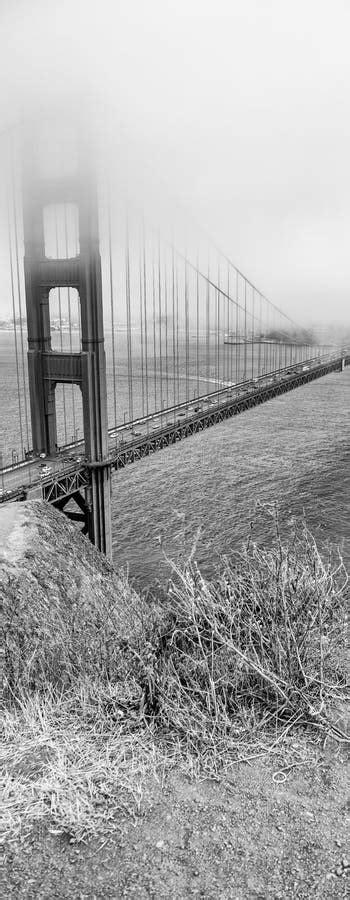 Golden Gate Bridge on a Foggy Day, San Framcisco - California Stock Photo - Image of ocean ...