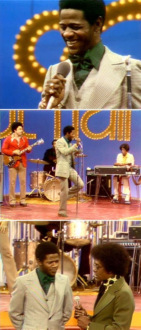 Al Green performs "Love and Happiness" on Soul Train, February 17, 1973 Music Icon, Soul Music ...