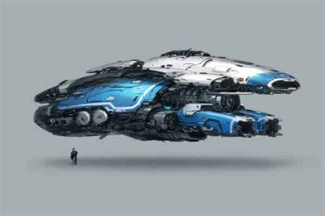 75 Cool Sci Fi Spaceship Concept Art & Designs To Get Your Inspired