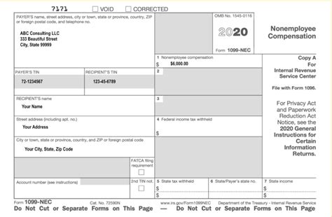 Fillable 1099 Nec Form 2023 - Fillable Form 2024