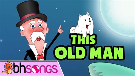 This Old Man Lyrics | Nursery Rhymes | Kids Songs [Ultra 4K Music Video] - YouTube