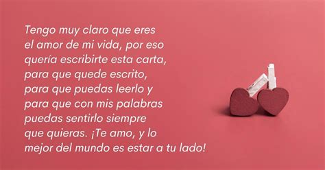 Tengo muy claro que eres el amor de mi vida... - Frases con Emoción