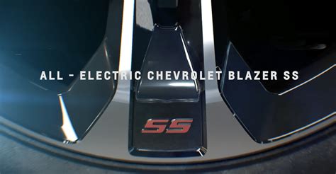 Chevy Teases All-Electric 2023 Blazer SS - The Detroit Bureau