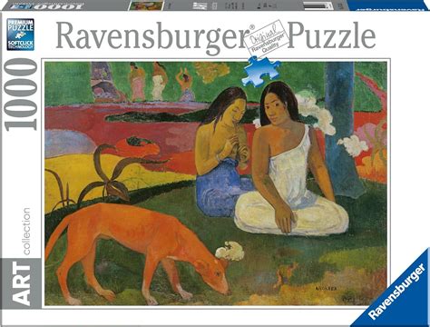 Ravensburger Art Collection Gauguin: Arearea (The Red Dog) 1000 Piece ...