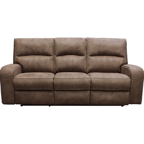 Parker Living Polaris Contemporary Dual Power Reclining Sofa with Power Headrests and USB ...