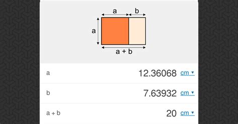 Golden Rectangle Calculator - Omni