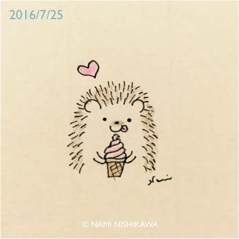 namiharinezumi | Cute drawings, Hedgehog drawing, Doodle drawings