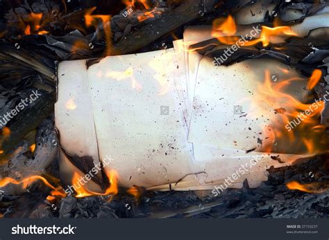 Burning Paper Fire Stock Photo 37153237 | Shutterstock