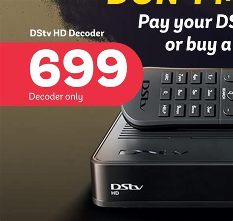 Dstv hd decoder offer at PEP