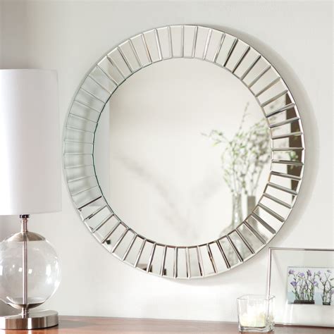 The Best Thornbury Oval Bevel Frameless Wall Mirrors